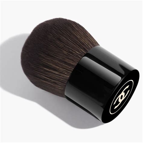 chanel mini makeup brushes|chanel oversize kabuki brush.